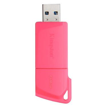 Imagem de Pen Drive Exodia m USB 3.2 Desempenho Confiavel Durabilidade 64GB Rosa Kingston KC-U2L64-7LN