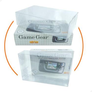 Imagem de Console-3 (0,20mm) (1un) Caixa de Proteção CaixaBox Console Sega Game 