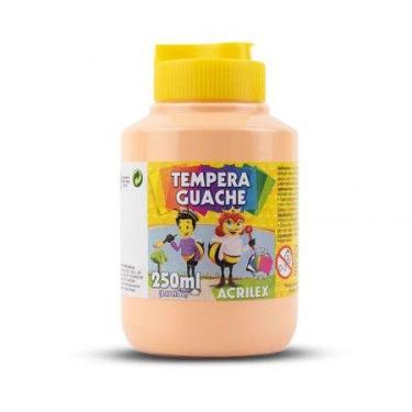 Imagem de Tinta guache Amarelo Pêssego 250ml - 538 - Acrilex
