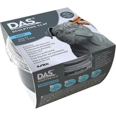 Imagem de Massa Modelar DAS 230 g Sculpting Clay Cinza Hard