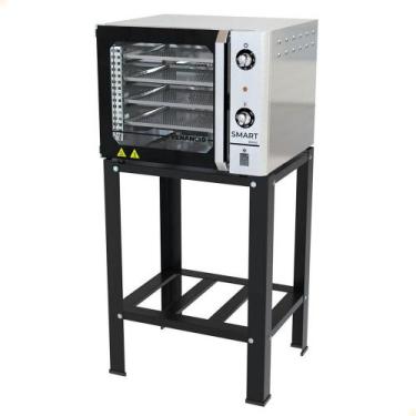 Imagem de Forno Industrial Convector Venâncio Elétrico Smart Basic 4 Esteiras In