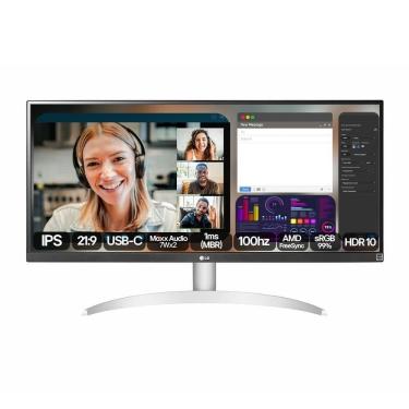 Imagem de Monitor 29WQ600B 29" Full HD IPS 100Hz Ultrawide Branco LG Srgb 99% HDR10 Freesync