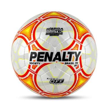 Imagem de Bola de Futebol Society Penalty Brasil 70 R1 XXIII, Laranja, ÚNICO