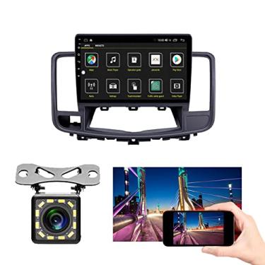 Imagem de Rádio estéreo para carro para Nissan TEANA 2009-2012,áudio para carro 9 polegadas androide 10 HD Touchscreen Monitor Estéreo para carro,estéreo para carro com bluetooth GPS Navegação para link de espelho estéreo multimídia para carro