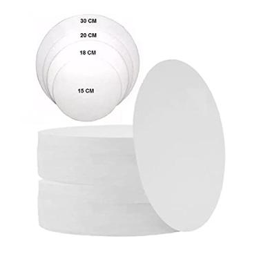 Imagem de 400 Disco De Isopor Branco Para Pizza 20cm - Ultra (1 Fardo)