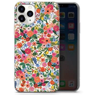 Imagem de Capa de telefone de silicone floral colorida para iphone 13 12 mini 11 pro max 6 7 8 plus x xs max xr se 2020 capa transparente, a1, para iphone 5s