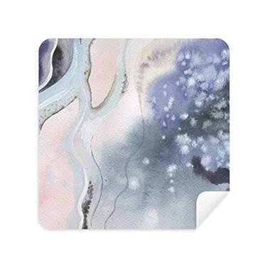 Imagem de Ink Abstract Aquarela Óculos de sombreamento Pano Limpador de tela Tecido de Camurça Pacote com 2