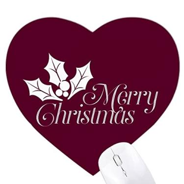 Imagem de Más fruits Decor Mouse pad de coração Tapete de borracha para escritório