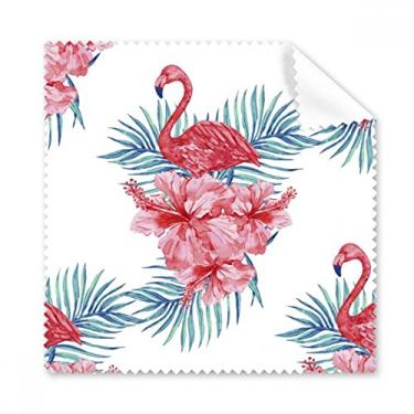Imagem de Pano de limpeza com símbolo de folha de flamingo, 5 peças