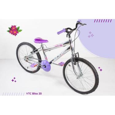 Imagem de Bicicleta Infantil Masculina Aro 20 Cromada - Vtc Bikes