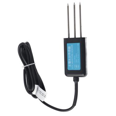 Imagem de Pilipane Sensor de umidade do solo,saída do transmissor de umidade do solo RS485, para uso em estufas de irrigação agrícola economia de água Teste de solo experimentos científicos Tratamento de esgoto