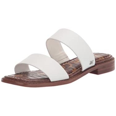 Imagem de Sam Edelman Sandália rasteira Haydee feminina, Branco, 6.5