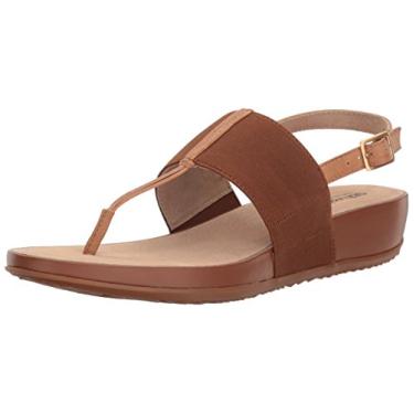 Imagem de SoftWalk Sandália feminina Daytona Wedge, Bronzeado, 34