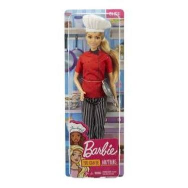Imagem de Dvf50 Barbie Profissões Chef (14266) - Mattel