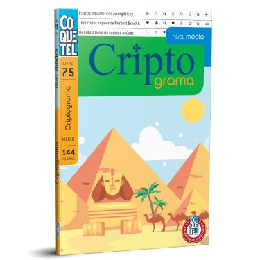 Livro Coquetel Criptograma Nível Médio Ed 84