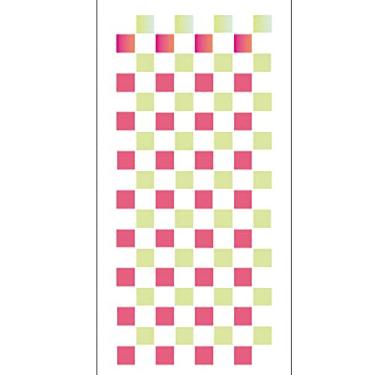 Imagem de Stencil de Acetato para Pintura OPA 07 x 15 cm - 1977 Xadrez III