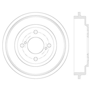 Imagem de Tambor de freio Centric Premium
