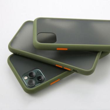 Imagem de Case Capa Capinha Color Acrílico e Silicone Verde Musgo 11 Pro Max