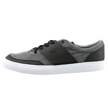Imagem de PUMA Men's El Ace 4 Mens Casual Sneaker (Black/White, 10)