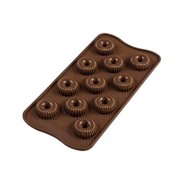 Imagem de Forma Silicone Molde Choco Crown, Silikomart, 22.149.77.0065, Brown