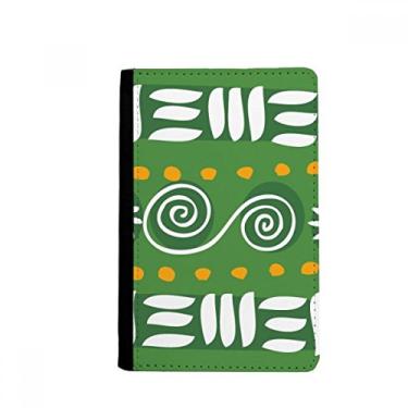 Imagem de Line Count Mexico Totems Civilização Antiga Porta Passaporte Notecase Burse Carteira Capa Cartão Bolsa, Multicolor