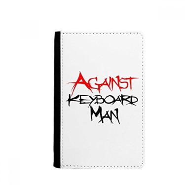 Imagem de Contra teclado masculino porta-passaporte Notecase Burse carteira capa porta-cartão, Multicolor