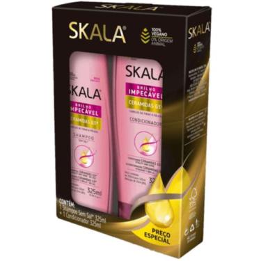 Imagem de Kit Skala Shampoo E Condicionador Ceramidas 325 Ml