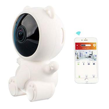 Imagem de Vivitar Babá Eletrônica Smart Security Inteligente Wi-Fi Full Hd E Compatível Com Alexa E Google Assistant Vivitar Branca