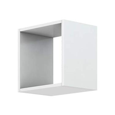 Imagem de Cubo quadrado 27x28x23 cm branco Cód. 7594