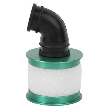 Imagem de Junluck Peças universais de limpador de filtro de ar 1/10 adequadas para carros de controle remoto de motor a óleo HSP 94188 94122, uso durável e de longo prazo (verde)