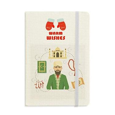 Imagem de Luva de Natal com estampa muçulmana do Egito Antigo Caderno Diário