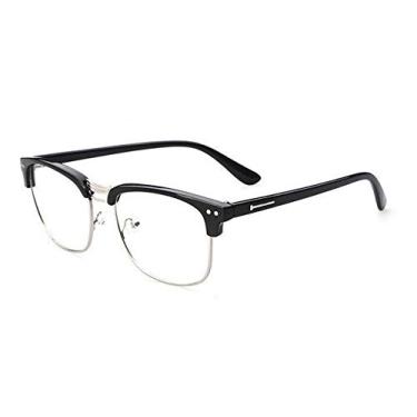 Imagem de Armação Vintage De Acetato E Metal Para Óculos De Grau