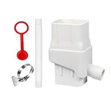 Imagem de Generic Sistema de de Água da Chuva, Conector de Desviador de Barril de Chuva com Mangueira de 50", Desviador de Água de Chuva, Coletor de Chuva para, BRANCO