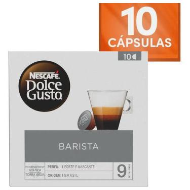 Imagem de Café Em Cápsula Nescafé Dolce Gusto Espresso Barista 10 Unidades - Nes