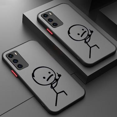 Imagem de Capa de telefone para Huawei P Smart Y7A P40 Lite 4G P50 Pro Honor 20 30 50 70 Pro Nova 9 10 5T capa rígida para PC, 2, para Honor 50 Pro