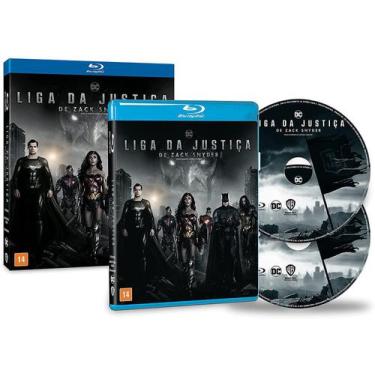 Imagem de Blu-Ray Liga Da Justiça De Zack Snyder 2021 - Enluvado Duplo - Warner