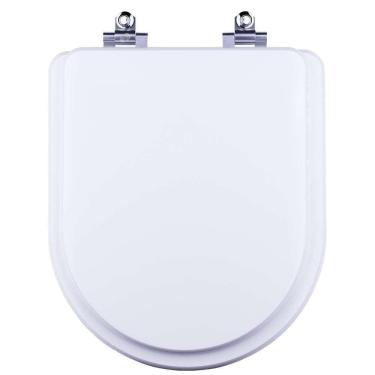 Imagem de Tampa de Vaso Sanitário com Amortecedor Riviera Branco para Bacia Celite