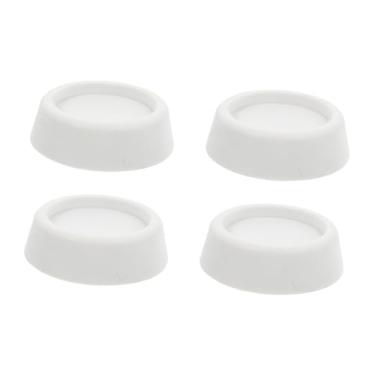 Imagem de Hemobllo 4 Peças Tapete De Geladeira Almofadas Para Pés Antivibração Almofada Para Aparelho Anti-Almofada Suporte Para Máquina De Lavar Protetores De Pernas Para Cadeiras Almofada