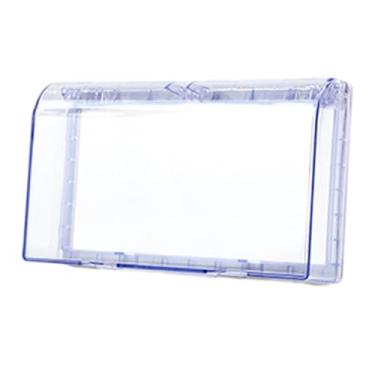 Imagem de IEUDNS Capa de tomada à prova d'água tipo 86, capa de painel de saída elétrica, capa de interruptor à prova d'água para oficina de escritório