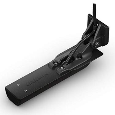 Imagem de Garmin GT56UHD-TM Transdutor de montagem de popa multifuncional com ClearVu, sonares de digitalização SideVu e sonar tradicional CHIRP de alta largura