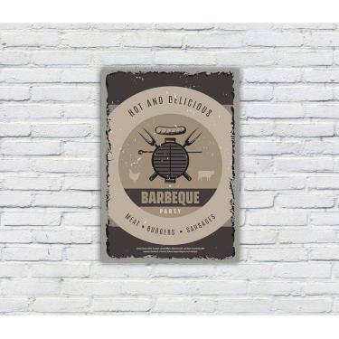 Imagem de Placa Decorativa MDF Cantinho do Churrasco 33