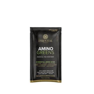 Imagem de Amino Greens Amoniácidos Sachê Essential Nutrition 8g