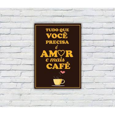 Imagem de Placa Decorativa MDF Cantinho do Café 03