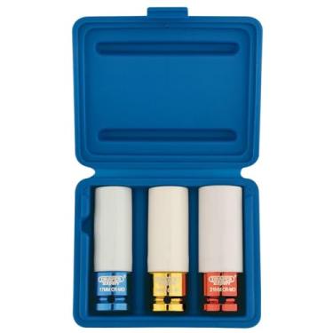 Imagem de Draper Soquete de porca de roda 30630 Expert Hi-Torq para rodas de liga leve, multicolorido