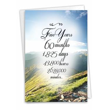 Imagem de NobleWorks, Contagem de tempo de 5 anos - Cartão de recuperação com envelope - C9435AAG