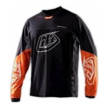 Imagem de Camisa Motocross Troy Lee S Adventure Orange - Troy Lee Designs