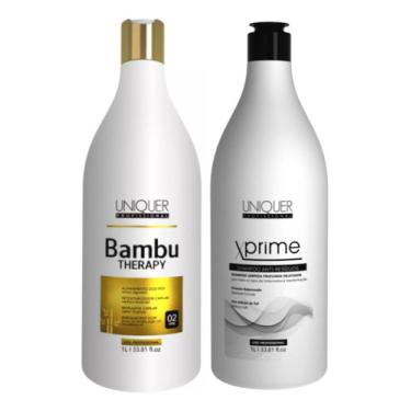 Imagem de Progressiva Bambu Therapy Uniquer 1l. + Shampoo Anti-resíduo