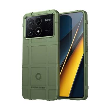 Imagem de Capas para Xiaomi Poco X6 Pro 5G.Caso básico,Botão de pressão flexível / 360 ° Proteção completa,Escudo Rugged