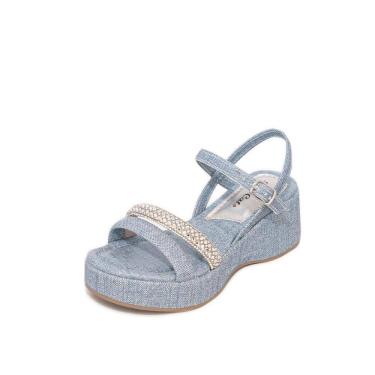 Imagem de Sandália Infantil Pink Cats Anabela  REF: V-3783