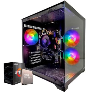 Imagem de PC GAMER RYZEN 5 5600GT, 16GB DDR4 3200MHZ, SSD M.2 NVME 500GB, VEGA 7, FONTE 500W, AQUARIO PRETO